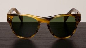 Oliver Peoples Shean Sunglasses In Striped Honey