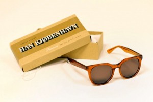 Han Kjøbenhavn ‘Paul Senoir’ Transparent Brown Sunglasses