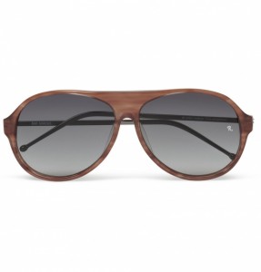 Raf Simons Acetate Aviator Sunglasses