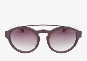 Kris Van Assche Matte Black Sunglasses for Summer 2012