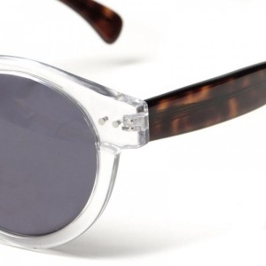 Illesteva ‘Leonard’ Sunglasses in Clear/Havana