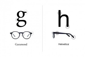 “Type”: A Typeface-Inspired Collection of Eyewear